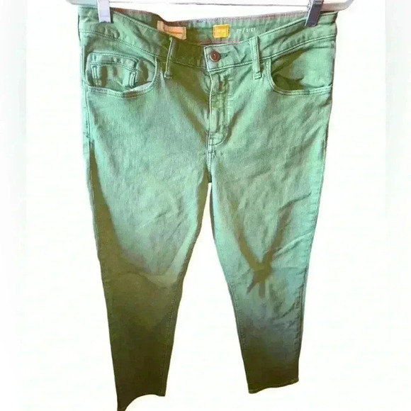 Anthropologie Pilcro & the Letterpress stet size 32 loden green jean. - Picture 1 of 15